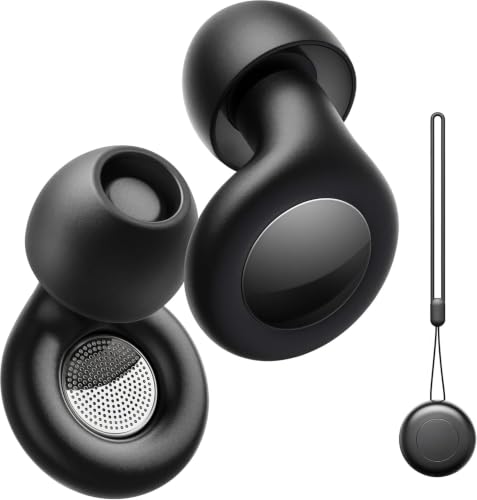 Ear Plugs for Sleeping Noise Cancelling, Reusable Silicone Ear Plugs for Noise Reduction with 8 Ear...