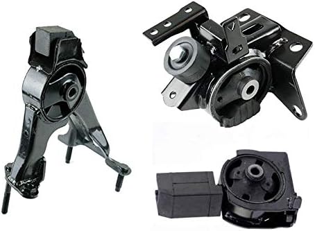 For 2005-2010 Scion TC 2.4L AUTO, Front/Rear Motor & Trans Mount 3pc Set : A4219, A72010, A72012 - K2553