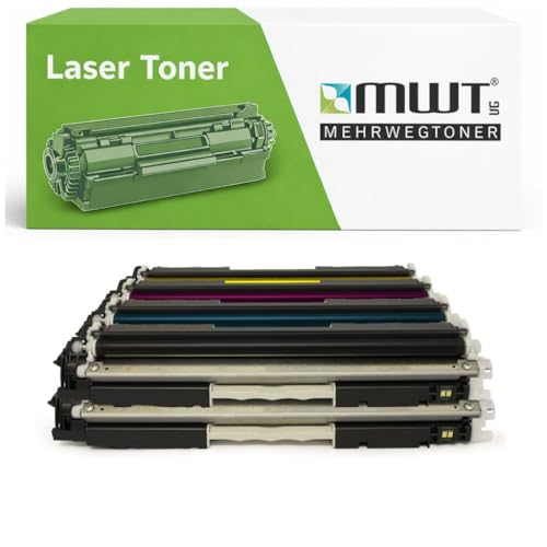 Toner compatible HP Color LaserJet Pro MFP M176 M177 pour remplacer CF350A-53A 130A