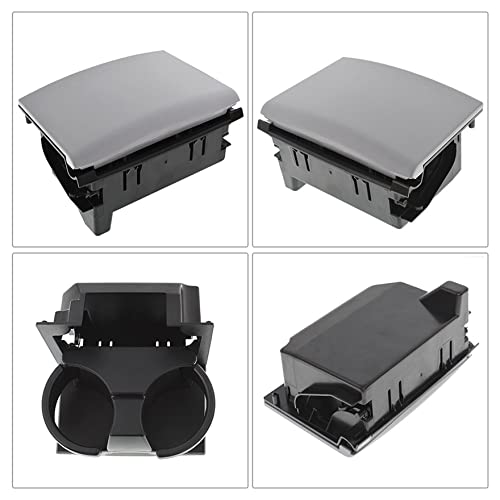 Portavasos central trasero gris para carro miniatura 6
