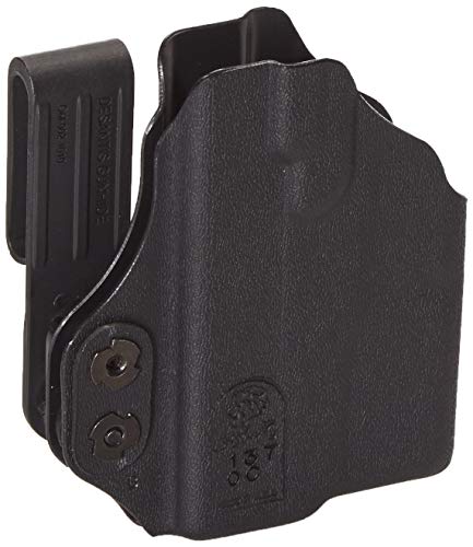 DeSantis Slim Tuck Kydex Holster RH Glock 43 TLR 6, Black 137KJ0CZ0