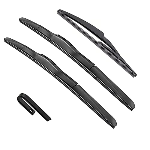 Balais d'essuie-glace Honda CR-V silicone toutes saisons anti-trace