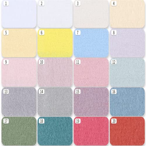 Premium 100% Cotton Flannel Fabric - 60" Wide Soft and Cozy Flannel for Quilting, Blankets, Pajamas & More | Versatile Solid Color Fabric for All Your Sewing and DIY Projects 7 Premium 100% Cotton Flannel Fabric - 60" Wide Soft and Cozy Flannel for Quilting, Blankets, Pajamas & More | Versatile Solid Color Fabric for All Your Sewing and DIY Projects - Image 6