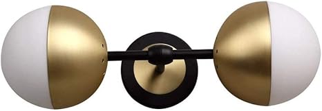 OZZKI OZZKI Wandmontage licht Eenvoudige moderne muurlamp met glazen lampenkap, slaapkamer harde licht moderne glazen lamp woonkamer gangpad slaapkamer nachtkastje trap creatieve licht magische bonen wandla