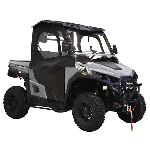 Massimo Half Door Soft Cab Enclosure for T-Boss 550/560/750/760 UTV - Durable All-Weather Protection (P/N #Y550550311)