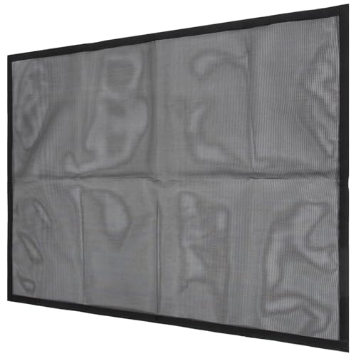 Pantalla de malla para chimenea Toyvian con panel de protección para el salón 2