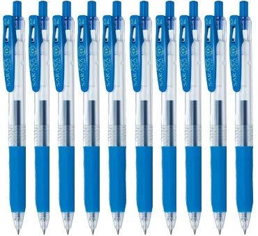 Bolígrafo Zebra Sarasa Clip 0.4 Tinta Azul Pack x10 miniatura 1