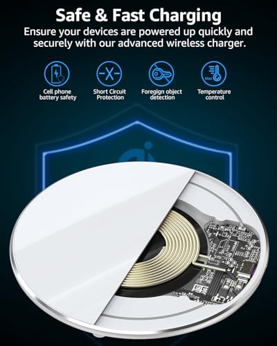 Image of TOZO W1 Max 15W Fast Wireless Charging, Anti-Slip, Sleep-Friendly
