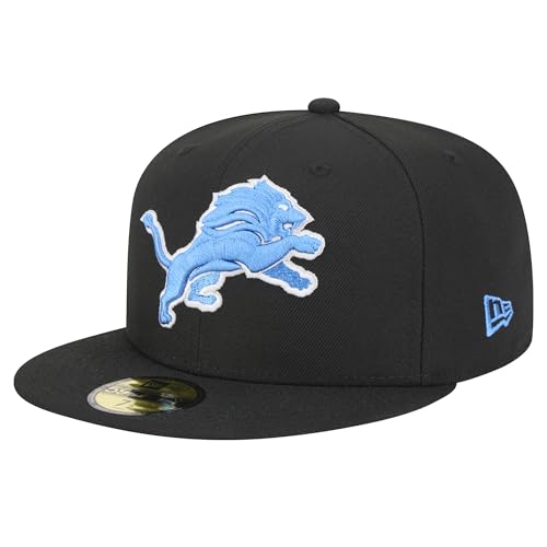 Casquette Detroit Lions ajustée pour éviter les points de pression à la tête