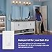 Lutron Maestro Motion Sensor Light Switch Indoor for Bathroom, Garage, Laundry Room, Any Bulbs, Occupancy Vacancy Sensor, Single-Pole, MS-OPS2-WH, White