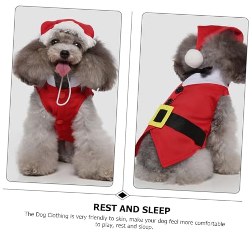 Disfraz Navideño para Perro BESTonZON 1 Set miniatura 4