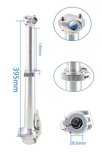 Weeras Folding Bike Stem Aluminium Retractable Stem For Folding Bicycle,Folding E-Bike thumb #2