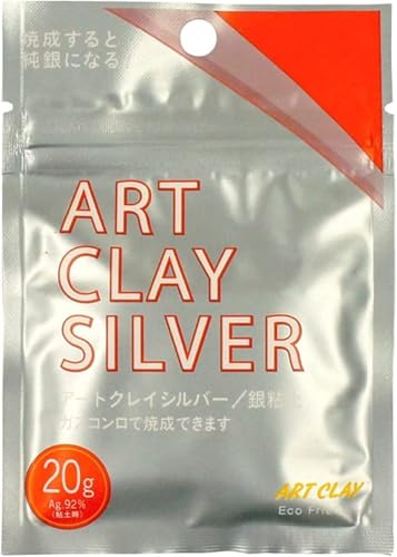 Aida Chemical Industries Art Clay A-0274 Art Clay Silver, 0.7 oz (20 g)