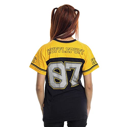 Camiseta Hp Quadribol Lufa Lufa, Piticas, Adulto E Infantil Unissex, Preto, XP