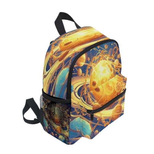 Cartable pour âgés de 3 à 8 ans léger et robuste avec motif soleil - 2