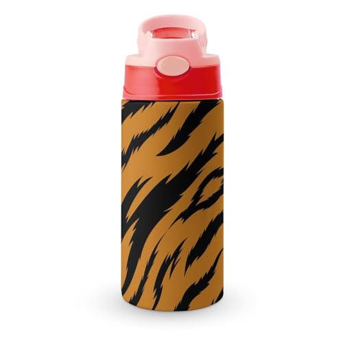  q 350ml Tiger Skin Print qɗDyʃ^Cv ^b`}O ǂ ^ ʉʊw AEghA ȒP Pink-style