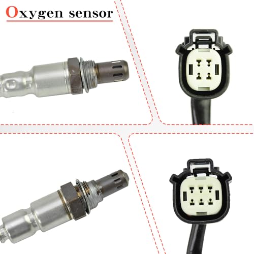 4PCS Sensores de Oxígeno Upstream & Downstream para Ford F-150 5.0L 2015-2017 miniatura 3