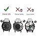 NotoCity Compatible with Fenix 6 Watchbands 22mm Band for Fenix 7/6/6 Pro/5/5 Plus/Fenix 8 47mm/Forerunner 935/945/955/965/Approach S60/S62/S70/Quatix 5(Black)