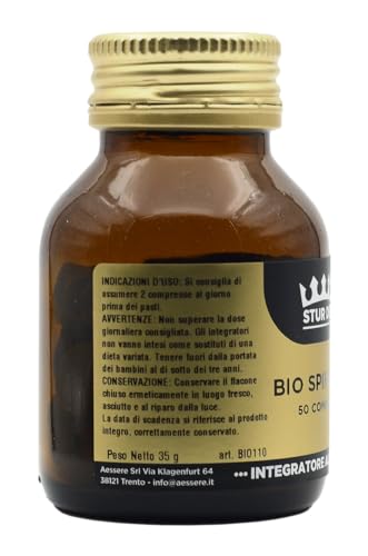 Stur Dee - Bio Spirulina, 50 Compresse, Aiuta Il Benessere Contro Fatica E Stress - 2