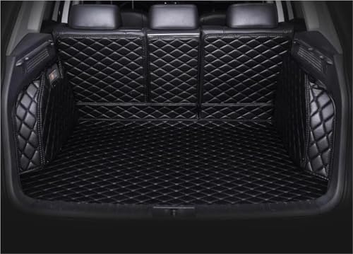 Tapis de coffre pour Q7 2006-2015 noir bâche protection intégrale