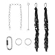 Huhn Gemüse Spieß Gemüse Hängende Feeder Spielzeug Huhn Obst Feeder Huhn Gemüse Schnur Tasche Geflügel Obsthalter Huhn Kohl Futterspender (2 Spieße + 2 Schwarze Beutel)