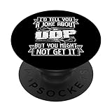 IT UDP Software Berater Internet Software Fan Backup PopSockets mit austauschbarem PopGrip