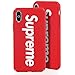 Produktbild SUP Hard Case [ Passend für Apple iPhone X/XS - 10, Rot ] Supreme Design Schutzhülle - Feinmatte Hartschale - Ultra-Slim Cover