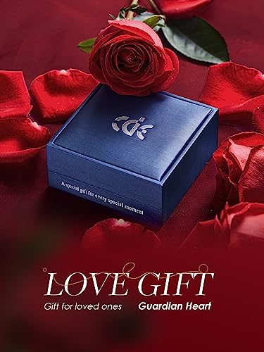 CDE MXIN Rose Gold Necklaces for Women Heart Pendants Embellished with Crystals from Swarovski Necklaces Jewelry Gift for Women Girls Green, Mother's Day