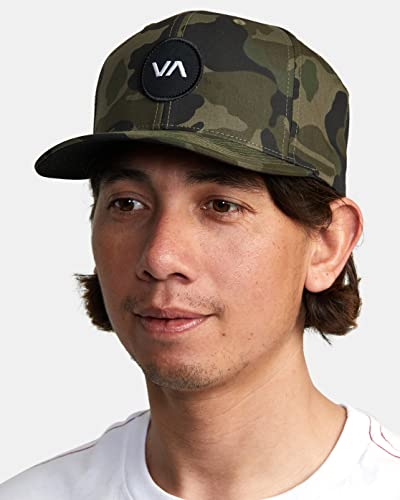 Rvca Va Patch Snapback Hat, Camo, One Size #TOP2