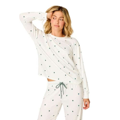 Image of PJ Salvage Women's [Amazon Exclusive] Cloud Jersey Jogger Pajama 2-piece Pj Set