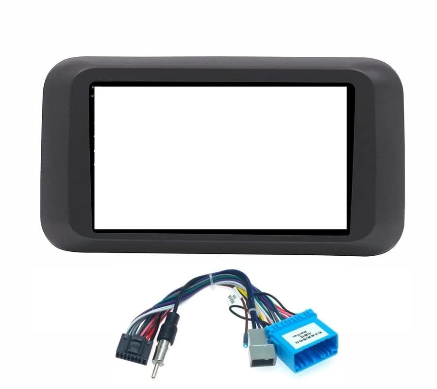 AUTOXYGEN Car Android Custom Dashboard Mount Music System Stereo Frame 9 inch Black for Thar-image-10
