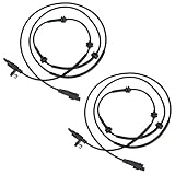 Sensorart: aktiver Sensor ABS Sensor Drehzahlfühler Drehzahlsensor hinten links + rechts 407 Citroen C6