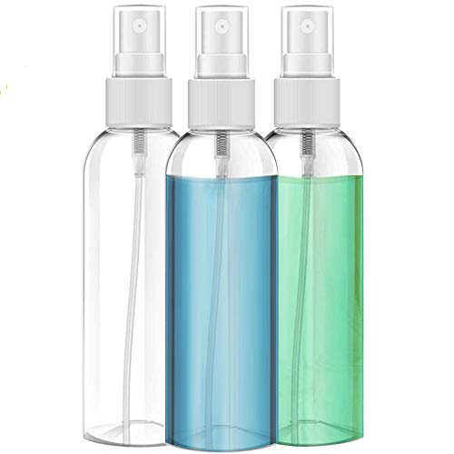 Spray Bottle - Empty Refillable 3.4 oz(100ml) Container is Great for Essential Oils, Cleaning Products, Homemade Cleaners, Aromatherapy, Misting Plants with Water, and Vinegar Mixtures for Cleaning