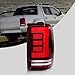 CHELANGHU LED Tail Light Lamp Assembly Fit for Volkswagen Amarok 2010 2011 2012 2013 2014 2015 2016 2017, Modified Tail Lamp Replace for 2H1945096A (Right Passenger Side)