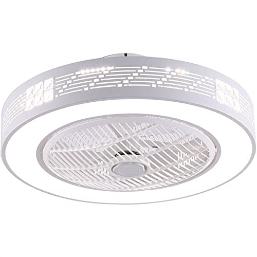 Ventilateurs de plafond éclairages LED montage encastré 22 pouces