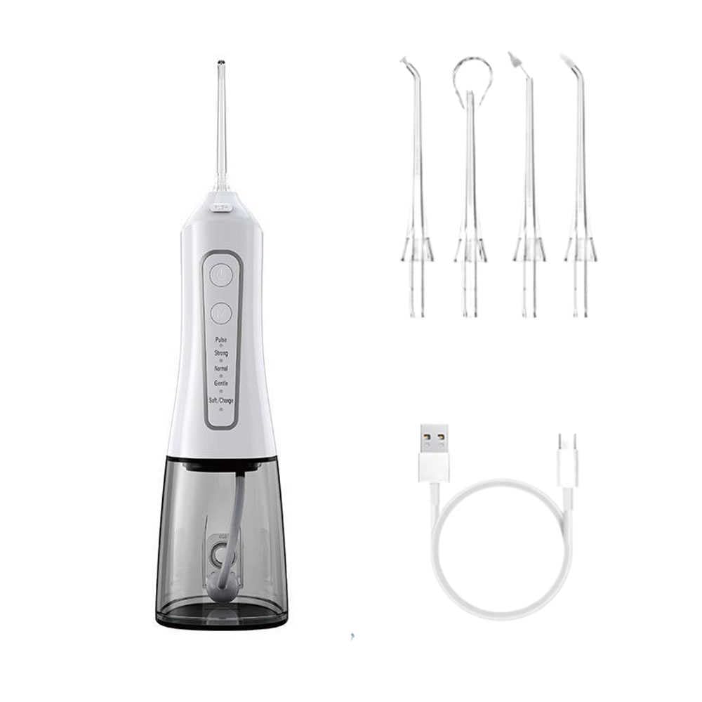 Irrigatore orale portatile USB Ricaricabile Acqua Pick Denti Cleaner Acqua Flossing Ugello per Denti Casa Pulizia Denti Acqua Filo Interdentale Irrigatore