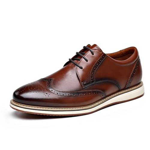 Men's Casual Dress Oxfords Shoes Business Formal Derby Sneakers