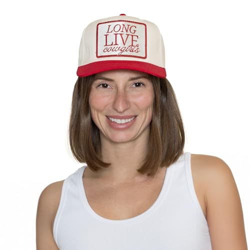 Image of Friday Feelin' Trucker Hat Women Baseball Cap Western Adjustable American Trucker Hats Fitted Mom Cap All Occasion- One Size