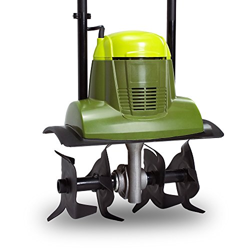 Sun Joe TJ600E Joe 14-Inch 6.5 Amp Electric Tiller/Cultivator, 6.0