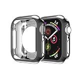 Material de TPU de alta calidad. Suave, flexible y duradero, sin olor ni deformación. Carcasa de TPU contra rasguños, golpes, polvo, ofrece protección externa. Resiste el desgaste diario. Proteja su reloj de Apple de golpes y arañazos.