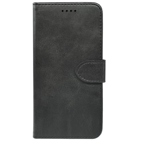 AGENIUS�EFor Blackview WAVE 7C�p�P�[�X �蒠�^ �J�o�[ PU���U�[ �蒠�^PU���U�[�P�[�X �X�^���h�@�\ �J�[�h���[ For �u���b�N�r���[(�u���b�N)