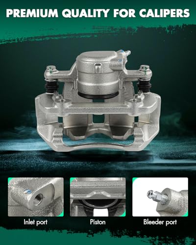 Image of SCITOO Front Right Brake Caliper With Bracket 19B3125 Compatible For Mercedes-Benz For C240 2003-2005,For Mercedes-Benz For C280 2006-2007,For Mercedes-Benz For C320 2003-2005