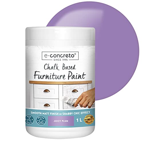 e-concreto Pintura de tiza para muebles (Morado)