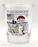 mexico world cup wins 2018 Albuquerque New Mexico Great American Cities Collection Shot Glass