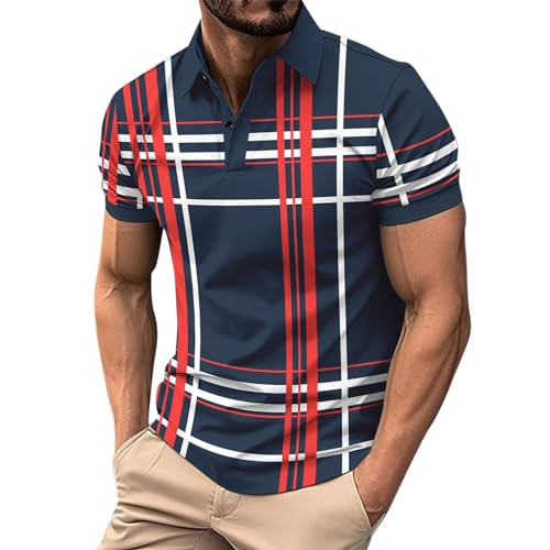 Polo protection solaire homme anti UV t-shirt de sport respirant coupe droite