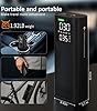 BBD Car Tire Inflator Portable Air Compressor,0.8 Min Full Inflation 160 PSI Digital Electric Auto Air Pump with Pressure Gauge,Type-c Charging Cable,Emergency LED Light for Car Bike Balls Motorcycle #3