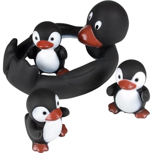 Rhode Island Novelty 4Pc Penguin Bath Play Set