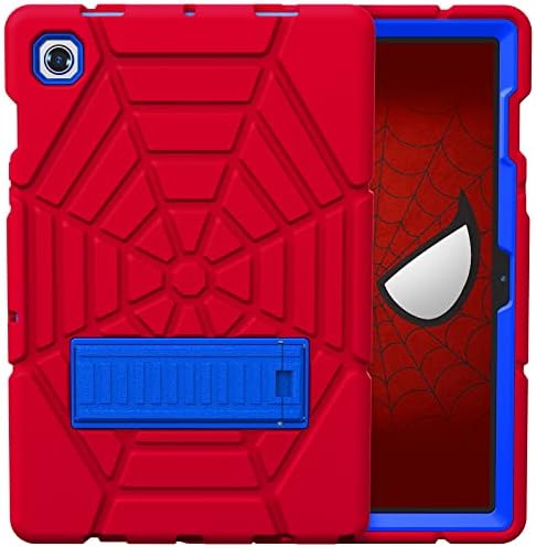 ZoneFoker Galaxy Tab A8 Case, for Samsung Galaxy Tab A8 Case 10.5 inch 2021 Shockproof Rugged Protective Cover with Stand for 10.5" Tablet SM-X200/X205/X207 for Kids Boys Children (Red+Blue)