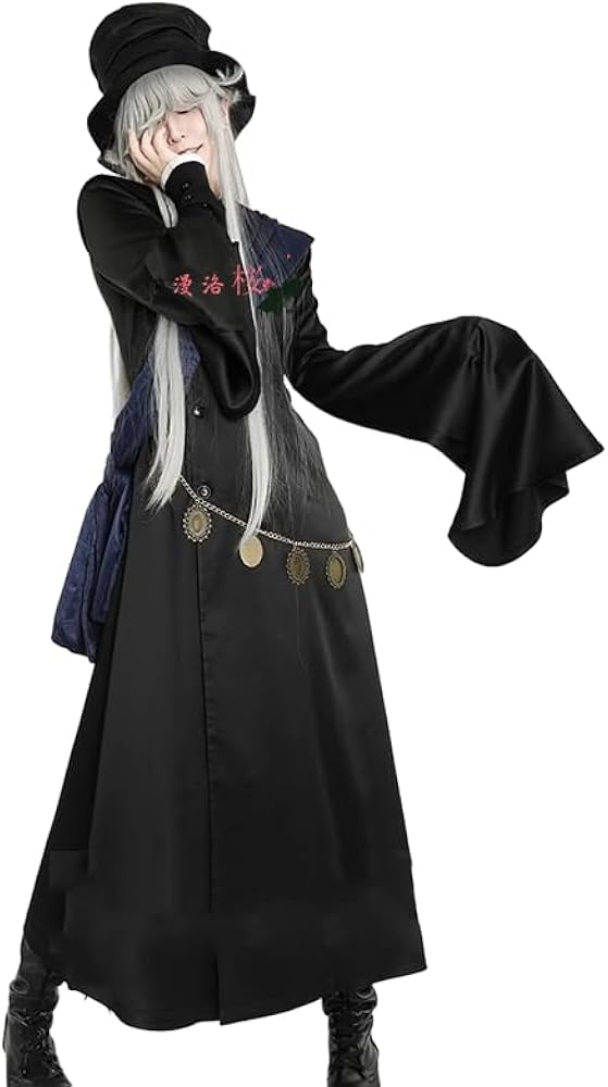 黒執事　アンダーテイカー　コスプレフルセット Amazon.co.jp: [漫落桜] 黒執事 寄宿学校編 葬儀屋 アンダーテイカー