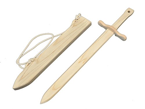 Amazon.co.jp: 木製ミニソード ストレート刀身 鞘付き◇西洋刀剣